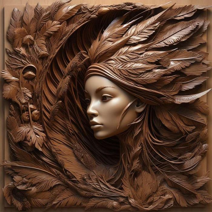 نموذج ثلاثي الأبعاد لآلة CNC 3D Art 